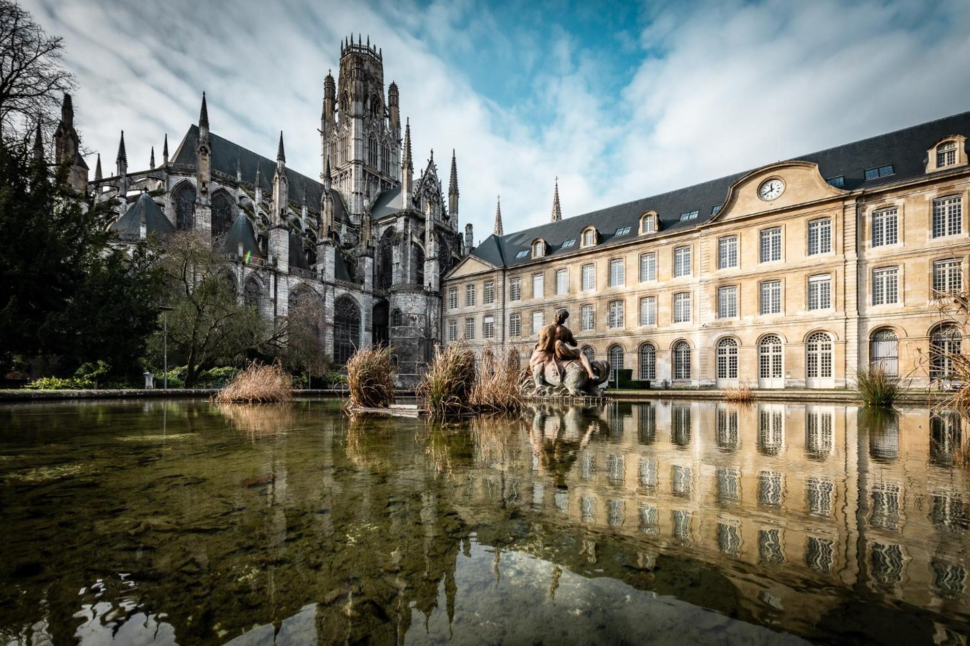 Aux Jardins De L'Hotel De Ville - Appartement Hypercentre Avec Parking Prive Rouen Ngoại thất bức ảnh